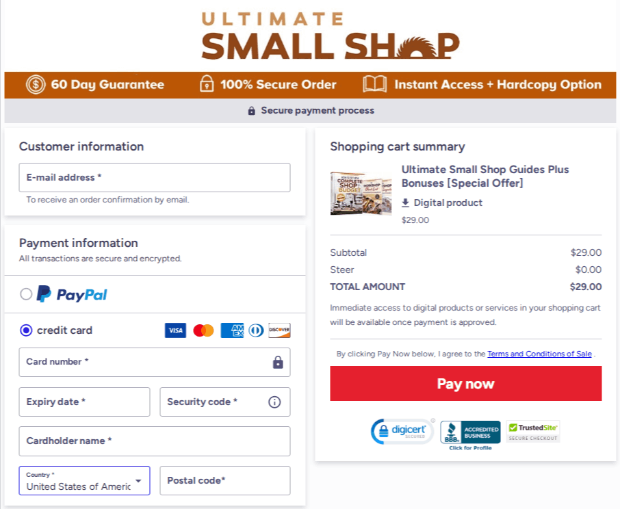 The Ultimate Small Shop Checkout
